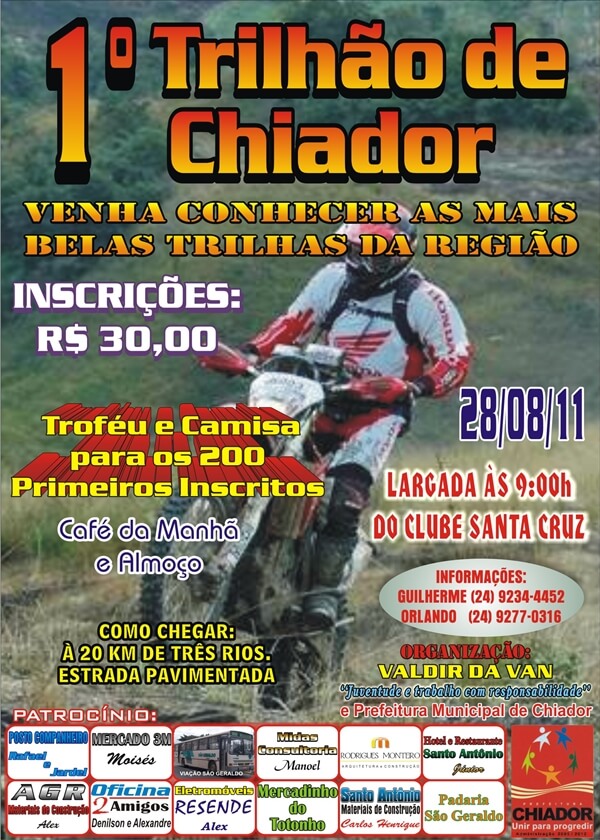 Portal Minas Gerais - Eventos: TRILHÃO DE MOTO