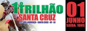 cartaz trilha santa cruz