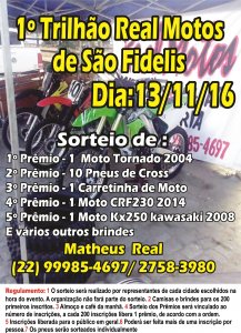 1º Trilhão Real Motos de São Fidélis