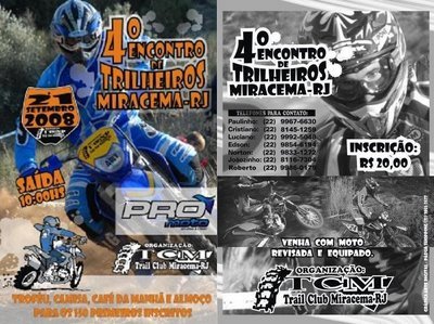 4º Encontro de Trilheiros, trilha motos itaperuna 