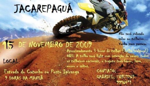 1º Encontro de Trilheiros de Jacarepaguá