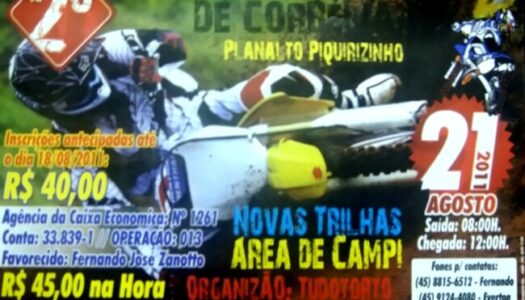 2º Encontro de Trilheiros de Corbélia