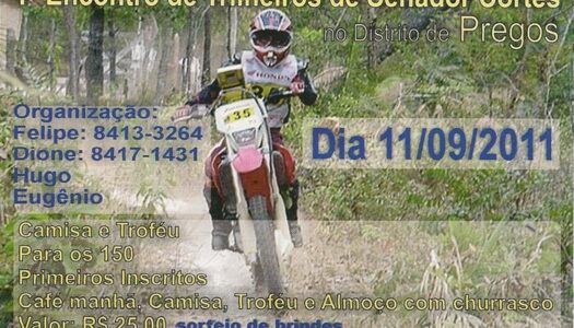 1º Encontro de Trilheiros de Senador Cortês