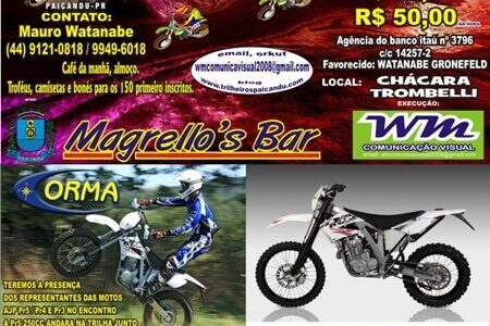 1º Encontro de Trilheiros de Paiçandu