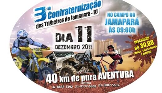 3º Confraternização de Trilheiros de Jamapará