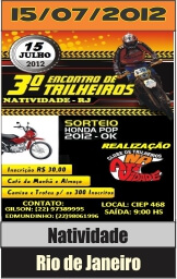 3º Encontro de Trilheiros de Natividade