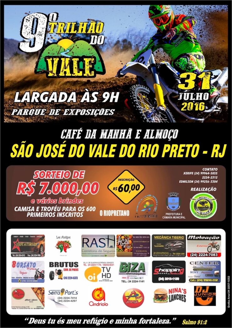 9º Trilhão do Vale 2016