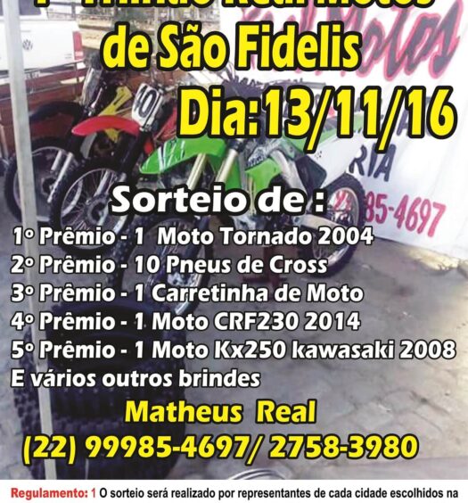 1º Trilhão Real Motos de São Fidélis