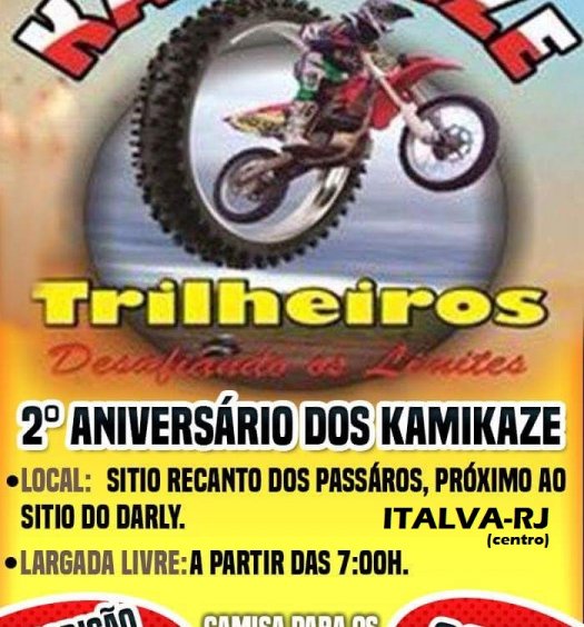 Cartaz: 2º Aniversário dos KamiKaze