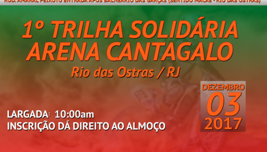 1° Trilha Solidária da Arena Cantagalo