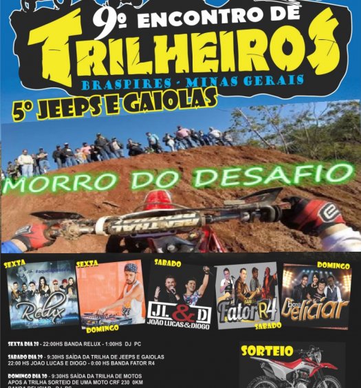 9°Encontro de trilheiros e 5° jeeps e gaiolas